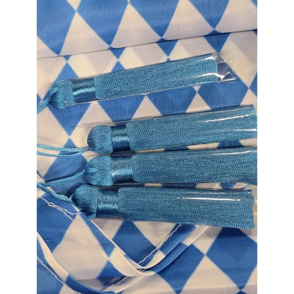 Oktoberfest/circus/baby Shower Table Runner for‎ Party Decoration Blue Bulk (U)